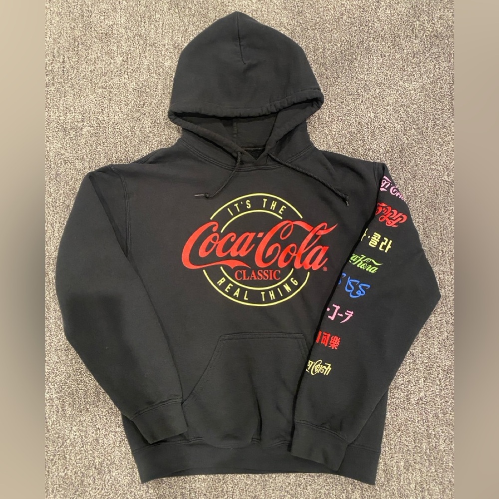 Coca cola vintage graphic sweatshirt hoodie